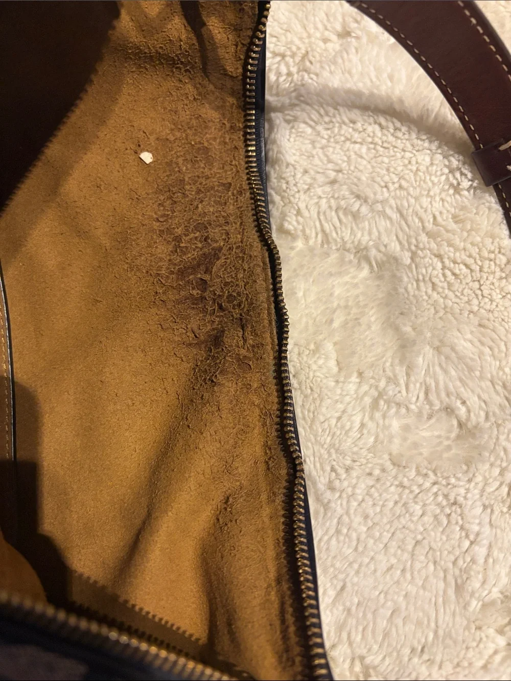 Tory Burch Beige and Black Logo Shoulder Hobo